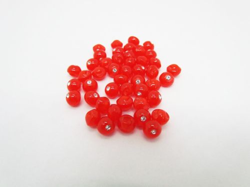 Great value 9mm Button- FB529 Red available to order online New Zealand