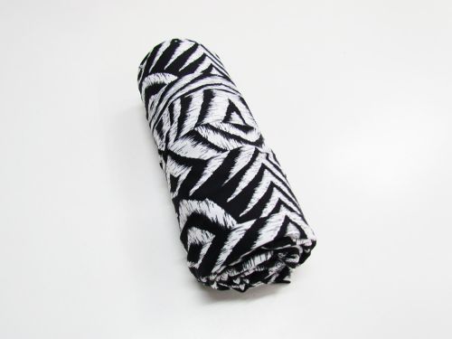 Great value 1m Mini Roll Remnant- Tiki Time Lightweight Spandex available to order online New Zealand