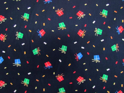 Great value Gift Wrapped Cotton- Navy #PW1479 available to order online New Zealand