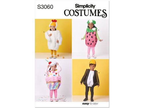 Great value *Seconds* Simplicity Pattern S3060 TODDLER COSTUME- Size A (1/2-1-2-3-4) available to order online New Zealand