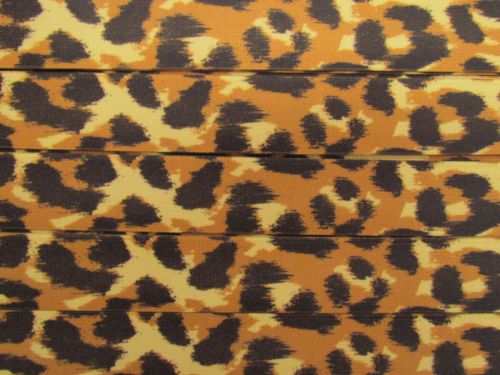 Great value 25mm Alluring Leopard Elastic #T679 available to order online New Zealand