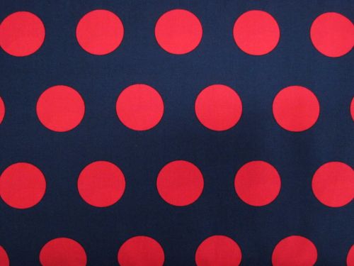Great value Polly Polka Dot- Navy And Red #PW1511 available to order online New Zealand