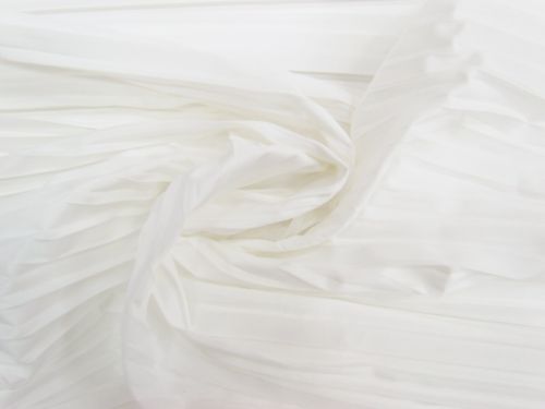 Great value Pleated Faille- Wonderful White #12972 available to order online New Zealand
