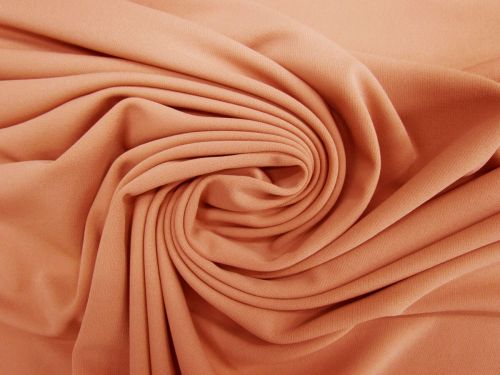 Great value Lightweight Ponte- Dark Peach #13084 available to order online New Zealand