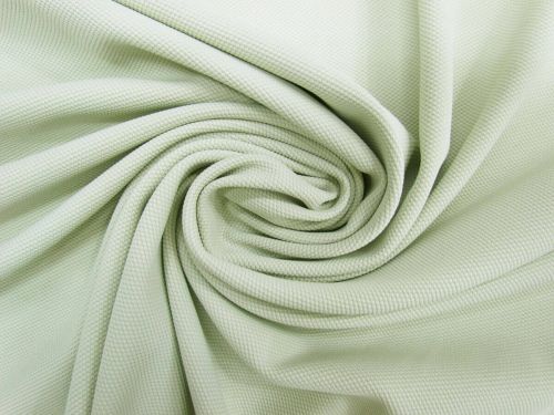 Great value Stretch Pique Knit- Meadow Mist Green #13120 available to order online New Zealand