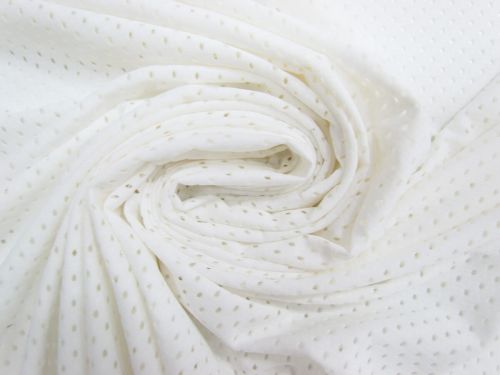 Great value Baseline Stretch Basketball Mesh- Ivory White #13392 available to order online New Zealand