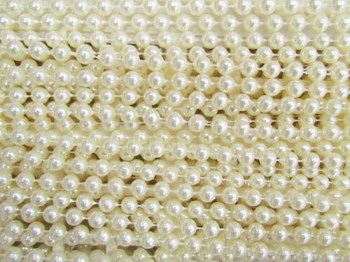 Great value 8mm Pearl Strand Trim- Cream #T873 available to order online New Zealand