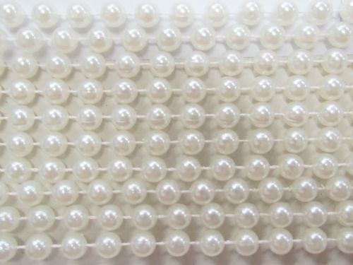 Great value 8mm Pearl Strand Trim- Ivory #T874 available to order online New Zealand