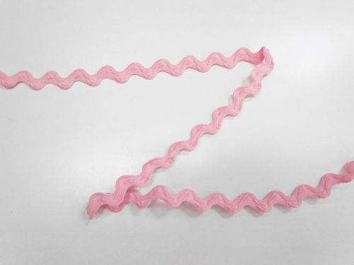 Great value 15mm Ric Rac Trim- Fairy Floss Pink #T903 available to order online New Zealand