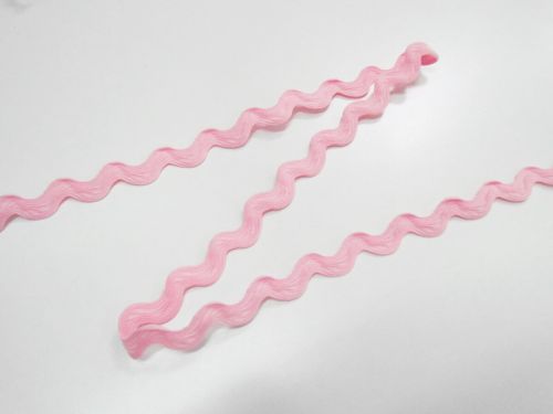 Great value 18mm Ric Rac Trim- Baby Pink #T904 available to order online New Zealand