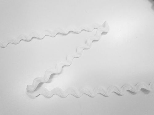 Great value 18mm Ric Rac Trim- Crisp White #T910 available to order online New Zealand