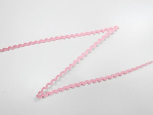 Great value 6mm Ric Rac Trim- Dream Pink #T912 available to order online New Zealand