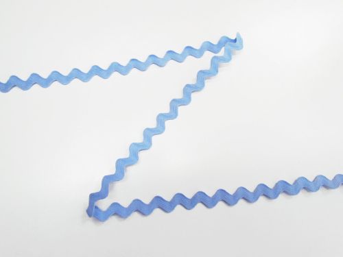 Great value 12mm Ric Rac Trim- Calm Blue #T922 available to order online New Zealand