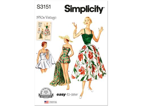 Great value *Seconds* Simplicity Pattern S3151 MISSES SPORTSWEAR- Size Y5 (18-20-22-24-26) available to order online New Zealand
