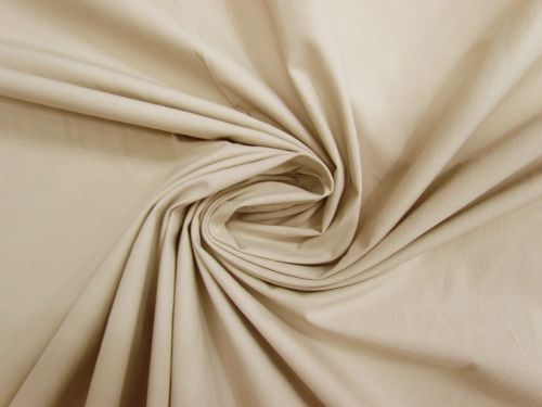 Great value Stretch Cotton Shirting- Fawn Beige #14045 available to order online New Zealand