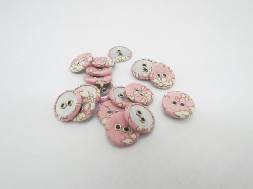 Great value 16mm Liberty Covered Button- Capel- S- FB701 available to order online New Zealand