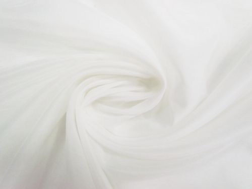 Great value Silk Viscose Voile- Seagull Ivory #14284 available to order online New Zealand