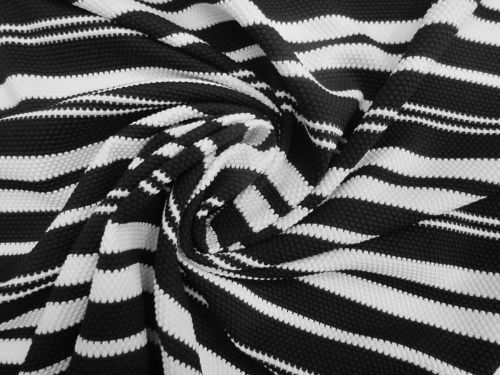 Great value Racing Stripe Waffle Spandex- Black #14335 available to order online New Zealand