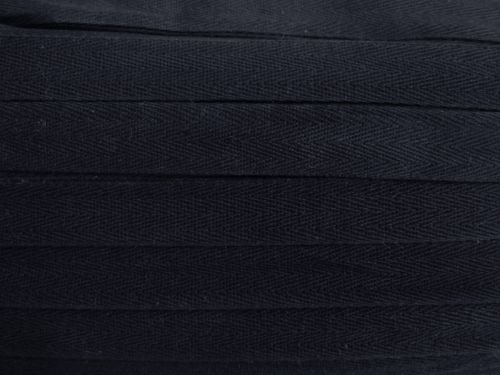 Great value 25mm Cotton Herringbone Tape- Marine Navy #T1119 available to order online New Zealand