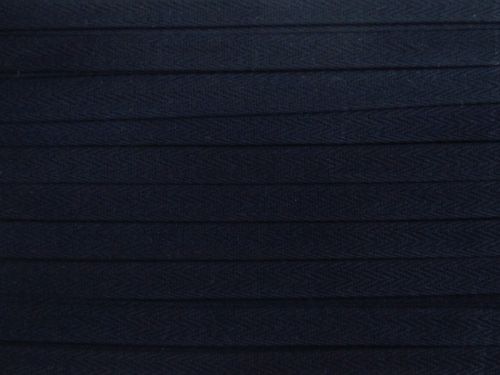 Great value 12mm Cotton Herringbone Tape- Navy #T1125 available to order online New Zealand
