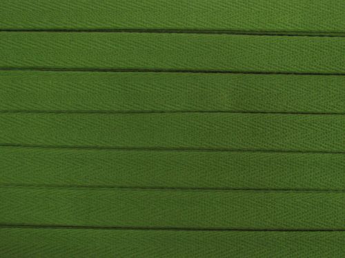 Great value 16mm Cotton Herringbone Tape- Fern Green #T1126 available to order online New Zealand