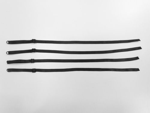 Great value 8mm Lingerie Strap Set- Black- 2 Pairs RW720 available to order online New Zealand