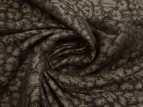 Great value Bronzed Leopard Brocade Bengaline #14398 available to order online New Zealand