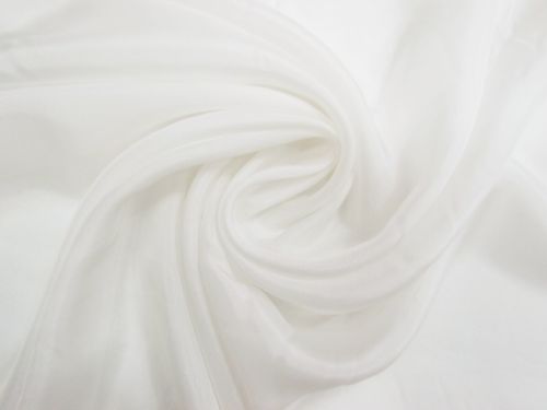 Great value Silk Viscose Voile- Wispy White #14426 available to order online New Zealand