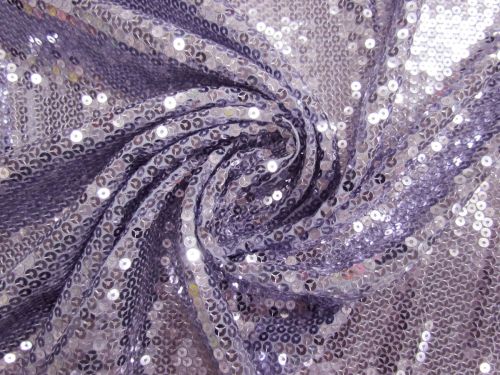 Great value Embroidered Sequins On Crepe Jersey- Lavender Field #14603 available to order online New Zealand
