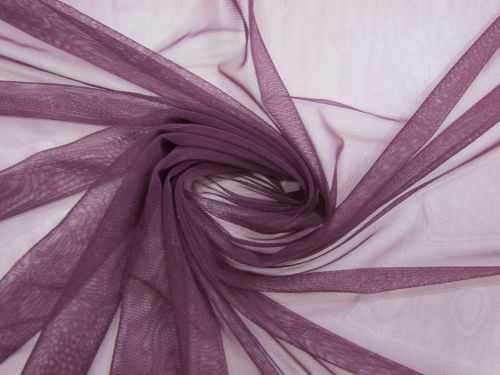 Great value Fine 2 Way Stretch Mesh- Plum Purple #14629 available to order online New Zealand