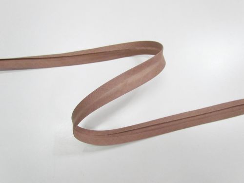 Great value 15mm Poly Cotton Bias Binding- Muted Brown #T1251 available to order online New Zealand