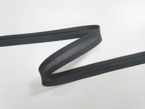 Great value 19mm Poly Cotton Bias Binding- Grey #T1261 available to order online New Zealand