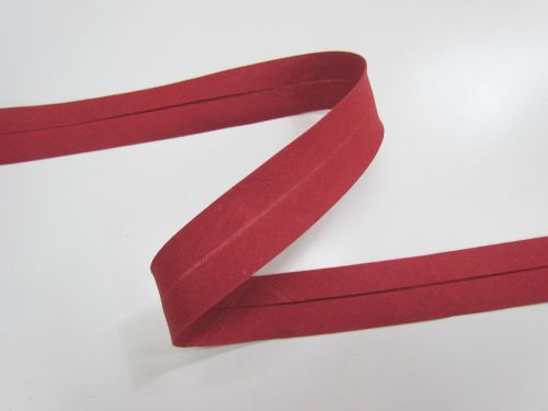 Great value 30mm Poly Cotton Bias Binding- Faded Red #T1268 available to order online New Zealand