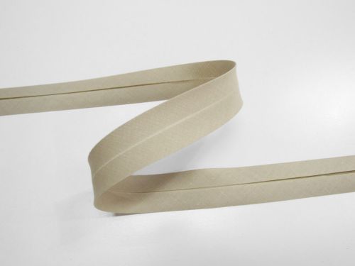 Great value 25mm Poly Cotton Bias Binding- Warm Grey #T1276 available to order online New Zealand