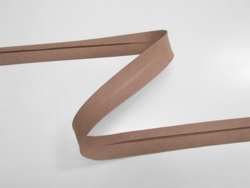 Great value 25mm Poly Cotton Bias Binding- Muted Brown #T1278 available to order online New Zealand
