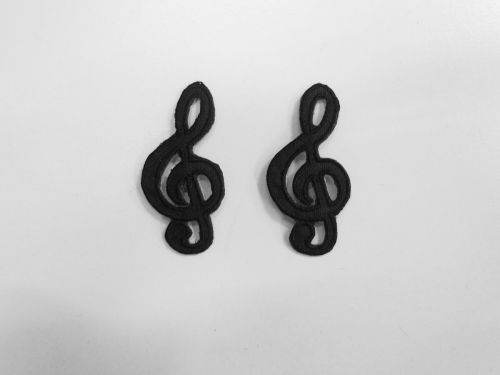 Great value Iron On Patch Motif- Music Note- 2 Pack- P06 available to order online New Zealand