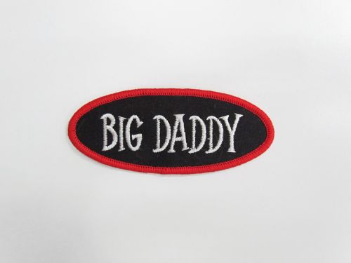 Great value Sew On Patch Motif- Big Daddy- P12 available to order online New Zealand