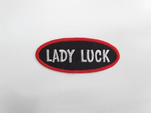 Great value Sew On Patch Motif- Lady Luck- P13 available to order online New Zealand