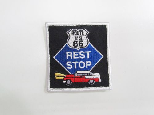 Great value Sew On Patch Motif- Rest Stop- P16 available to order online New Zealand