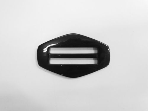 Great value 60mm Plastic Hexagon Buckle- Black- RW749 available to order online New Zealand