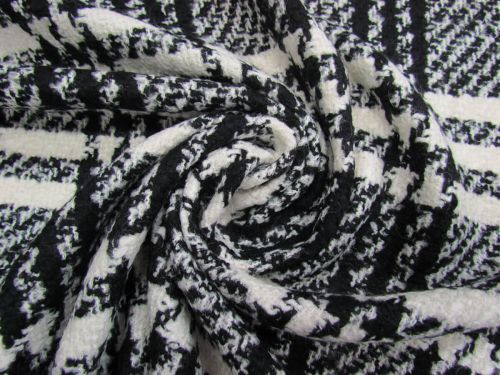 Great value Piano Plaid Wool Blend Tweed #14945 available to order online New Zealand
