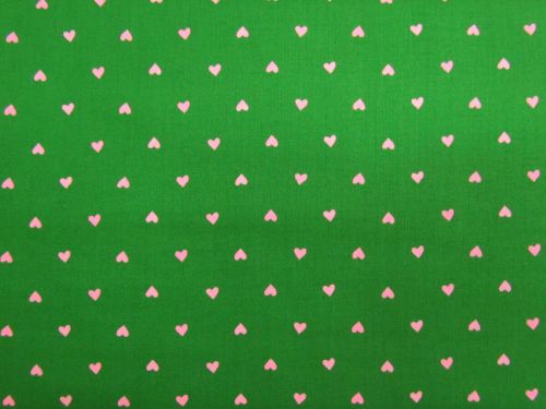 Great value Ruby Star Society Cotton- Trinketry- Hearts- Deep Verdant available to order online New Zealand