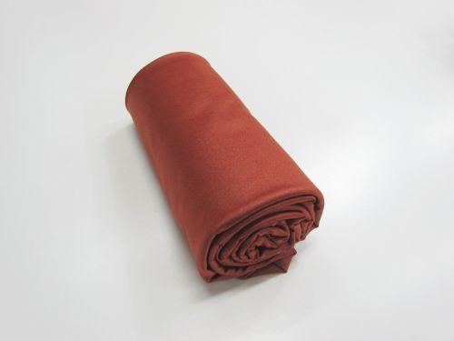 Great value 1m Mini Roll Remnant- Wet Look Shiny Spandex- Spiced Paprika available to order online New Zealand