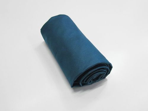 Great value 1m Mini Roll Remnant- Wet Look Shiny Spandex- Aegean Blue available to order online New Zealand