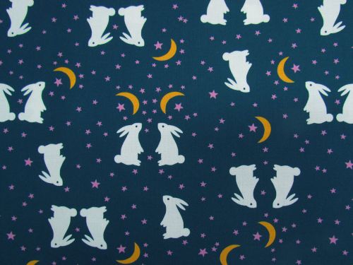 Great value Ruby Star Society Cotton- Mystic Fable- Bunnies- Galaxy available to order online New Zealand
