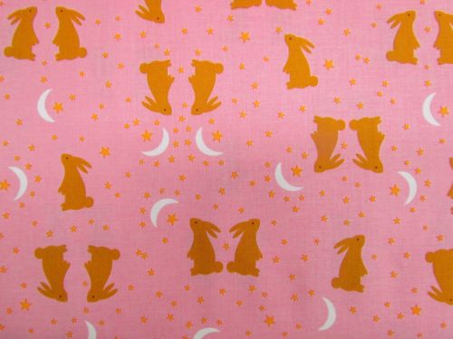 Great value Ruby Star Society Cotton- Mystic Fable- Bunnies- Rosebud available to order online New Zealand