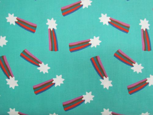 Great value Ruby Star Society Cotton- Mystic Fable- Shooting Star- Cottage Blue available to order online New Zealand