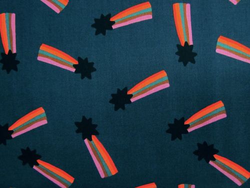 Great value Ruby Star Society Cotton- Mystic Fable- Shooting Star- Galaxy available to order online New Zealand