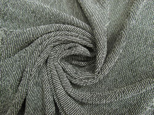 Great value Stretch Wool Cotton Boucle Suiting- City Grey #15121 available to order online New Zealand