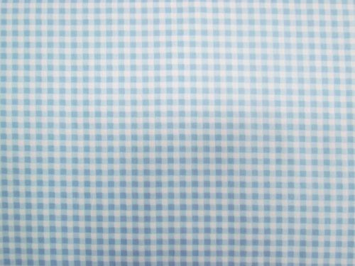 Great value Mini Gingham Cotton- Sky Blue #PW1596 available to order online New Zealand